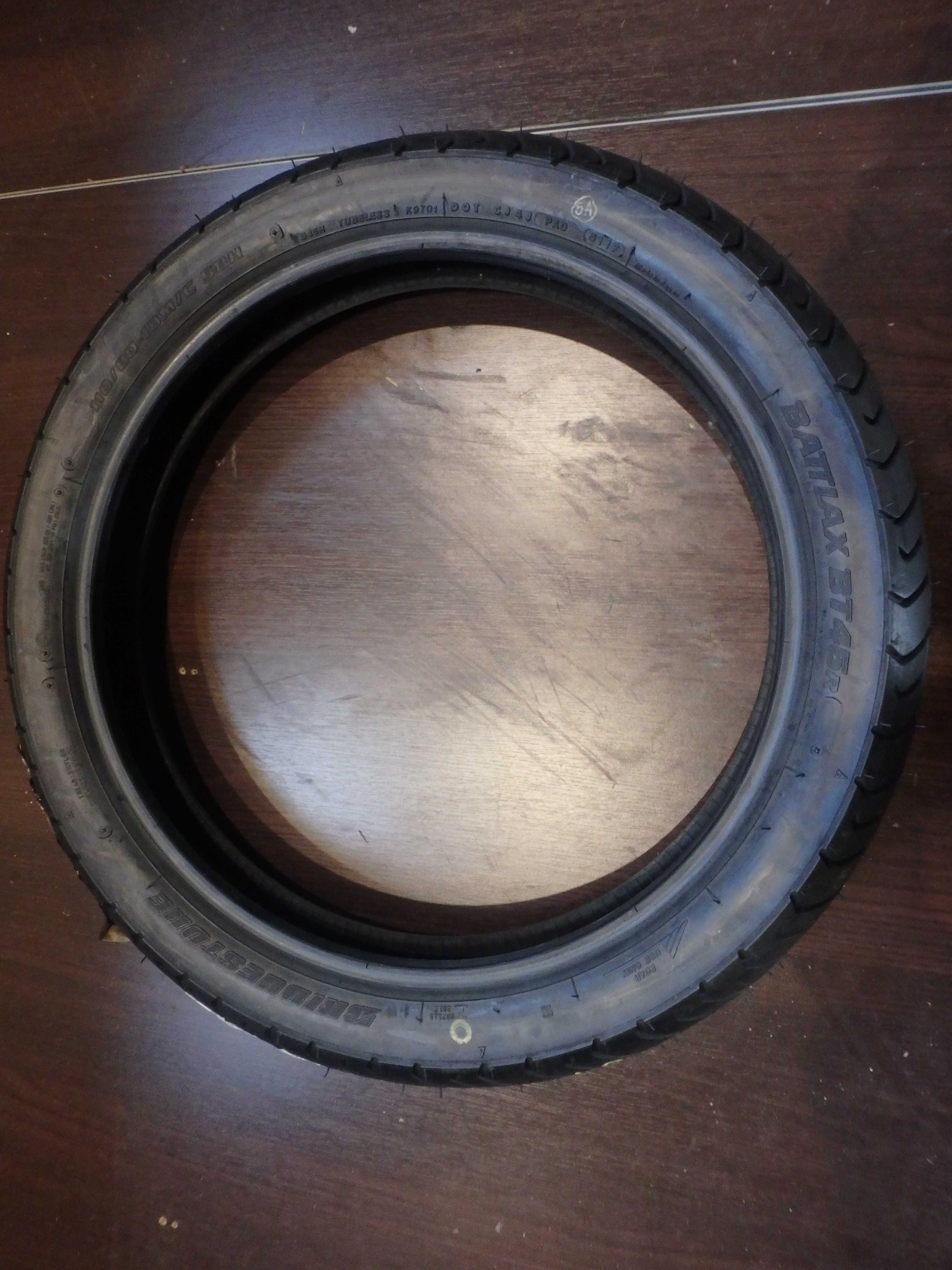 110/80-18 M/C 58H BRIDGESTONE BATTLAX BT45R 17r Nowa! 49