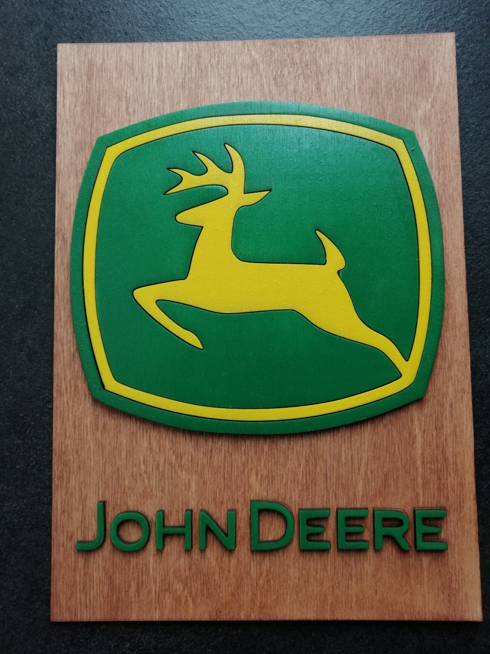 Logo John Deere Duży format A3