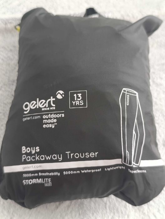 Штани дощовик трекінгові Gelet підросткові на 13 років