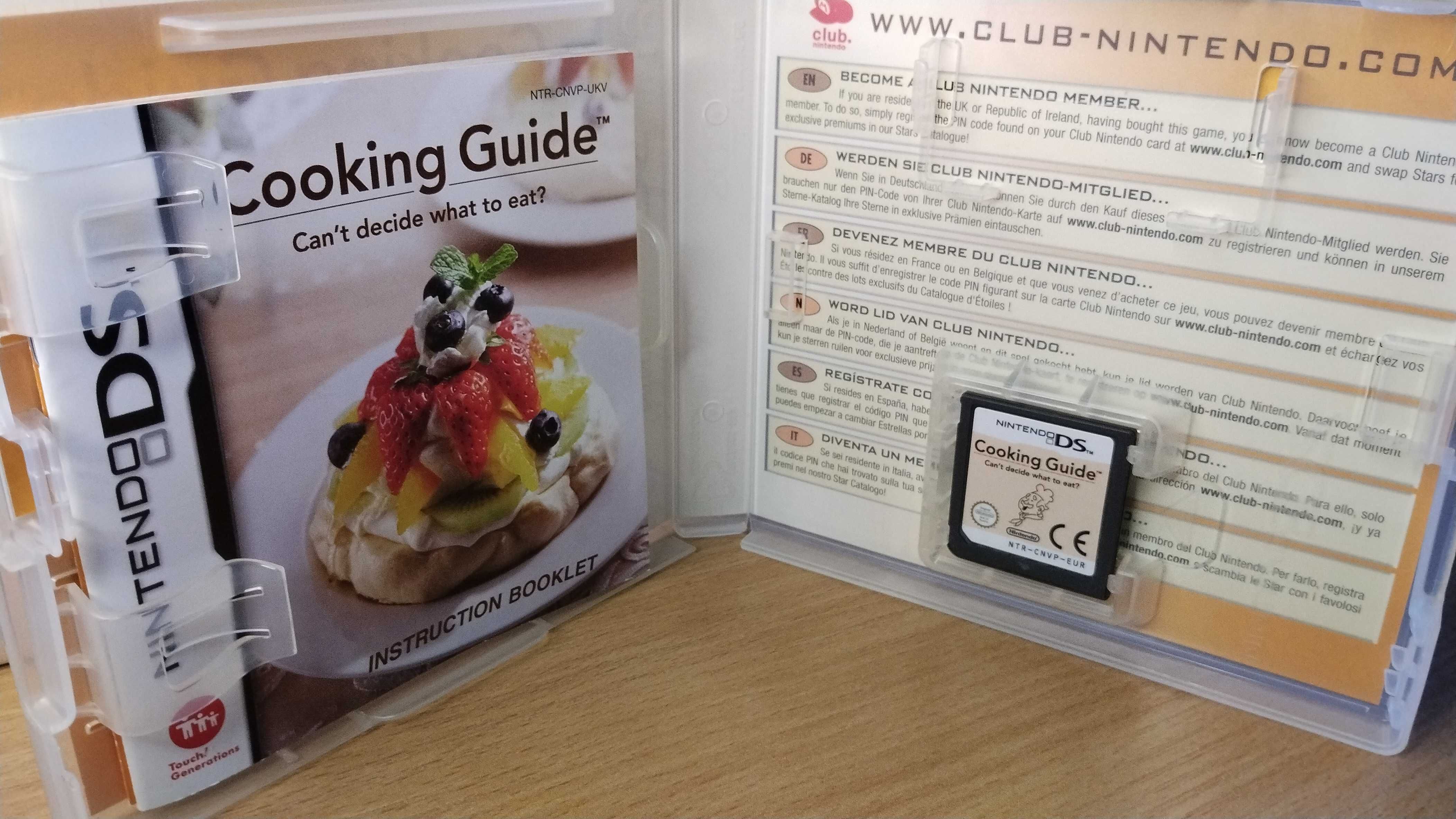 Cooking Guide: Can't Decide What to Eat? - Nintendo DS.