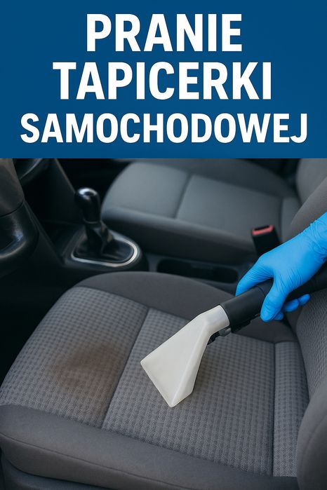 Pranie tapicerki samochodowej