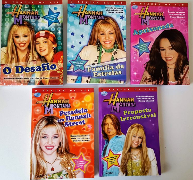 Livros Hannah Montana