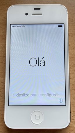 Iphone 4s 8 giga branco