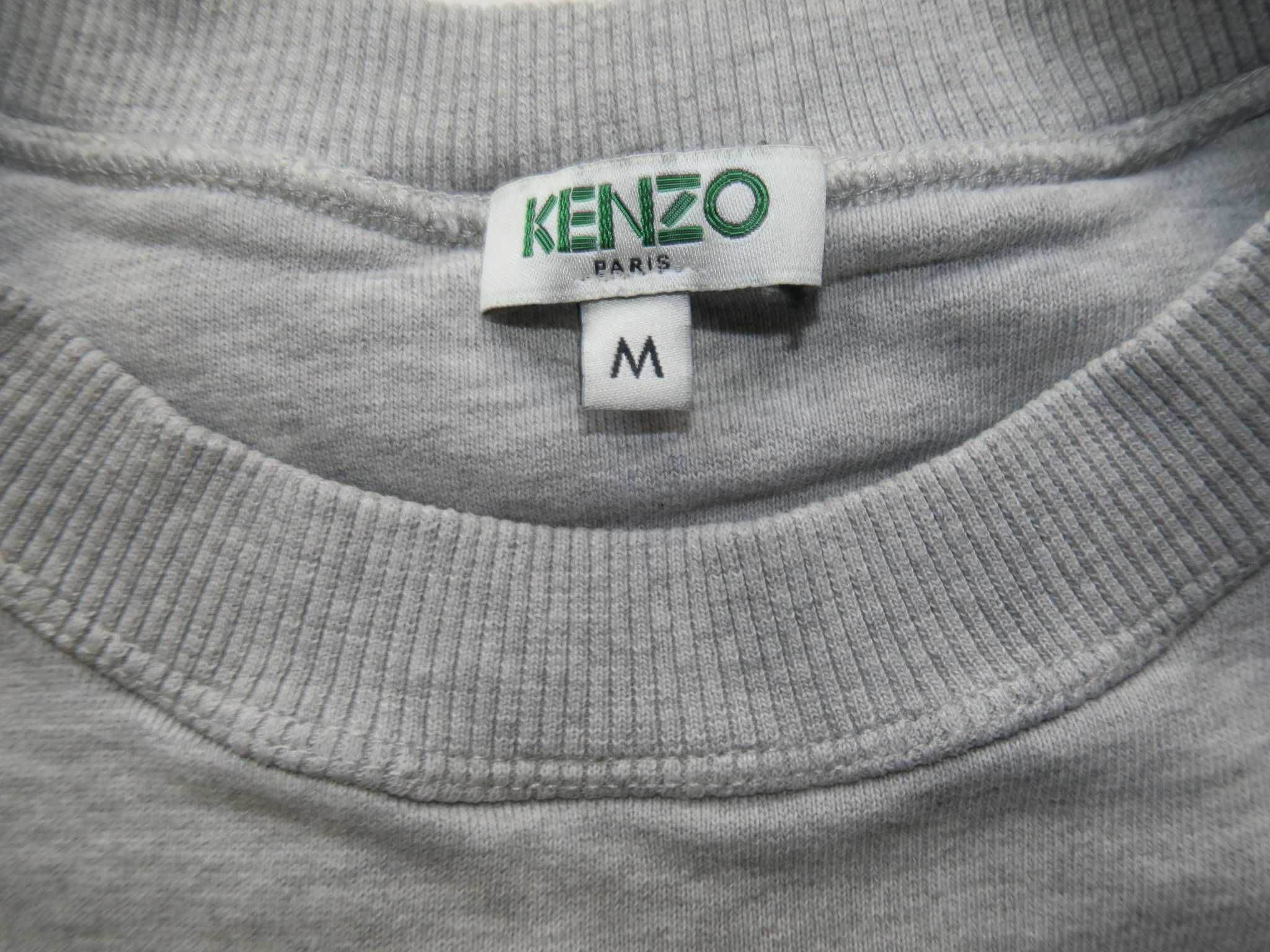 Kenzo bluza crewneck duże logo M