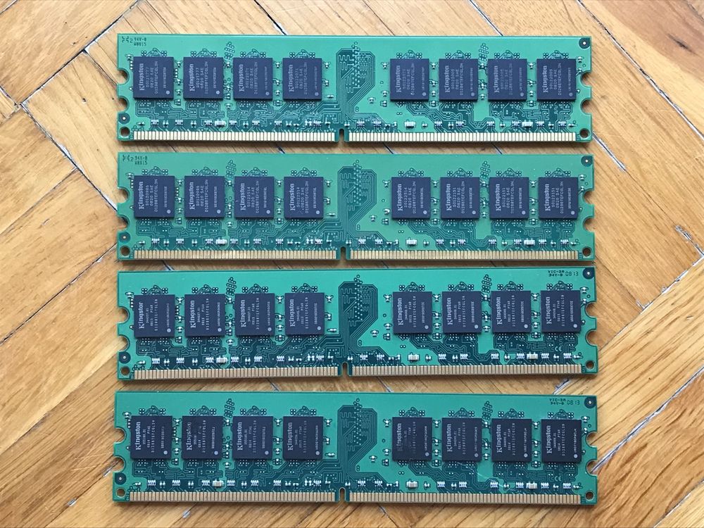 Ram ddr2 kingstone 4x2gb. kvr667d2n5k2