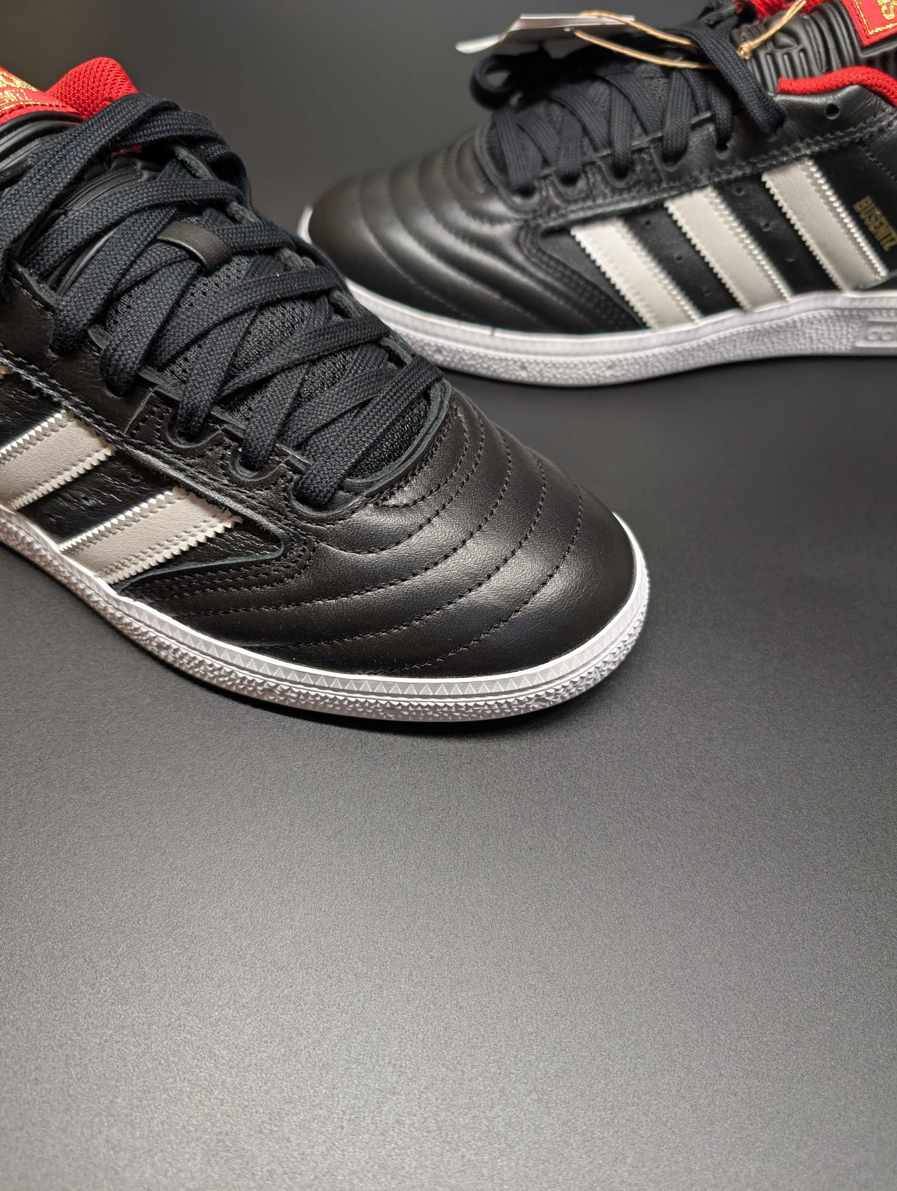 Оригінал Чоловічі кросівки Adidas Busenitz Black IF4620 Шкіряні