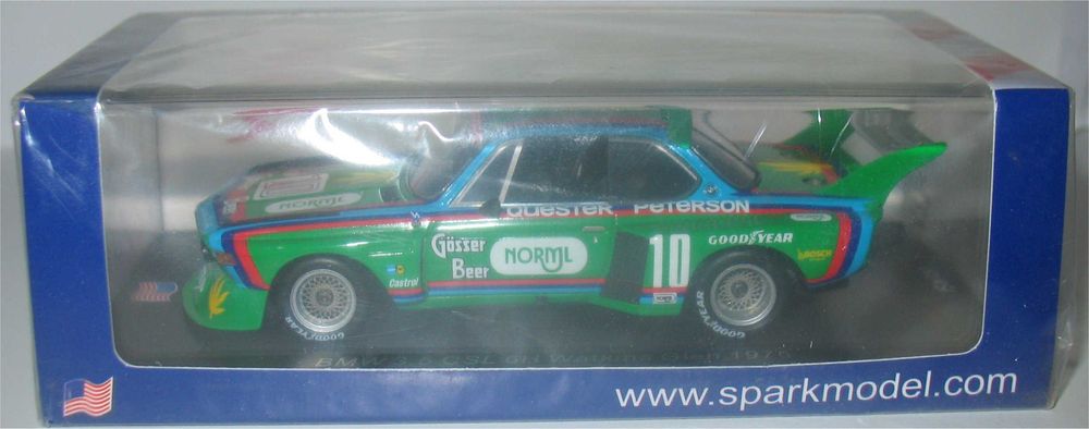 Spark - BMW 3.5 CSL - 5º 6 Horas Watkins Glen 1976 - Quester, Peterson
