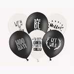 Balony z zabawnym napisem 50 szt.