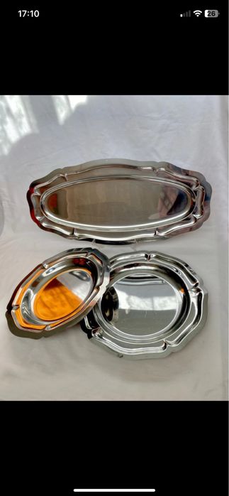 Vintage conjunto de 3 tabuleiros