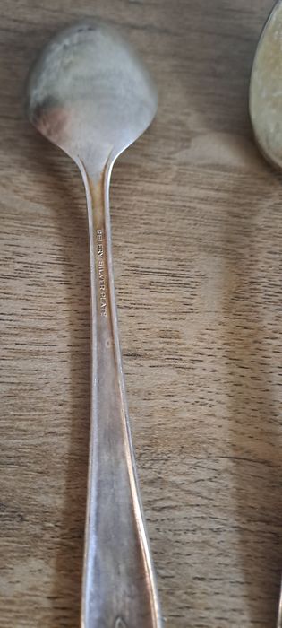 Łyżeczki posrebrzane 4szt Belfry silver plate