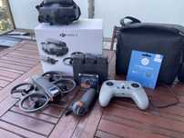 DJI Avata 2, Trzy batterie, Controller, filtry Freewell
