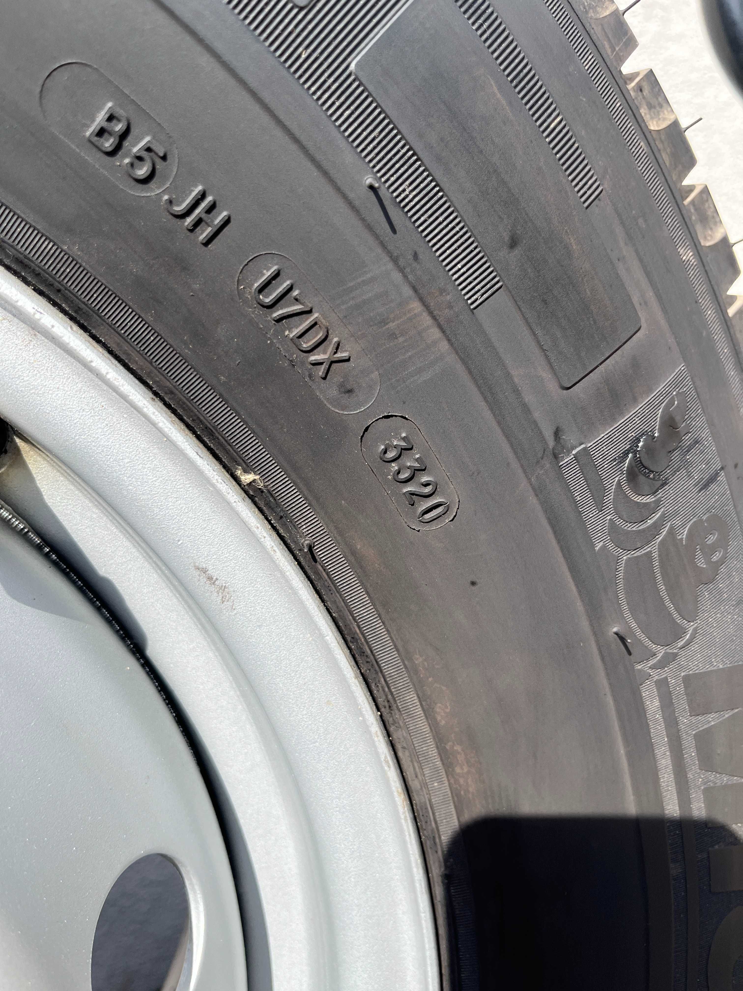 Koła Felgi Opony Michelin Agilis 225/75 r16CP 116Q Ducato Camper 5x130