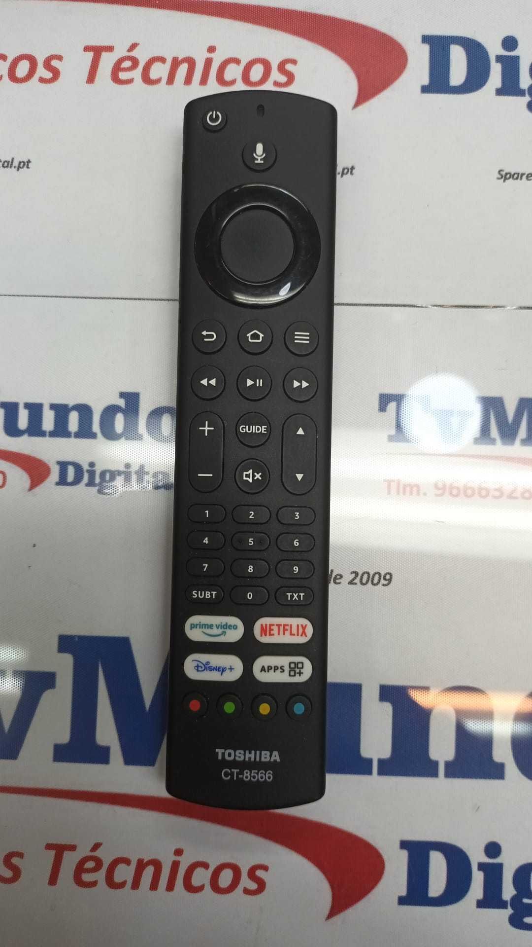 Comando TOSHIBA  CT-8035,CT-8567,TLC, DAEWOO, HAIER ,HISENSE ,CECOTEC
