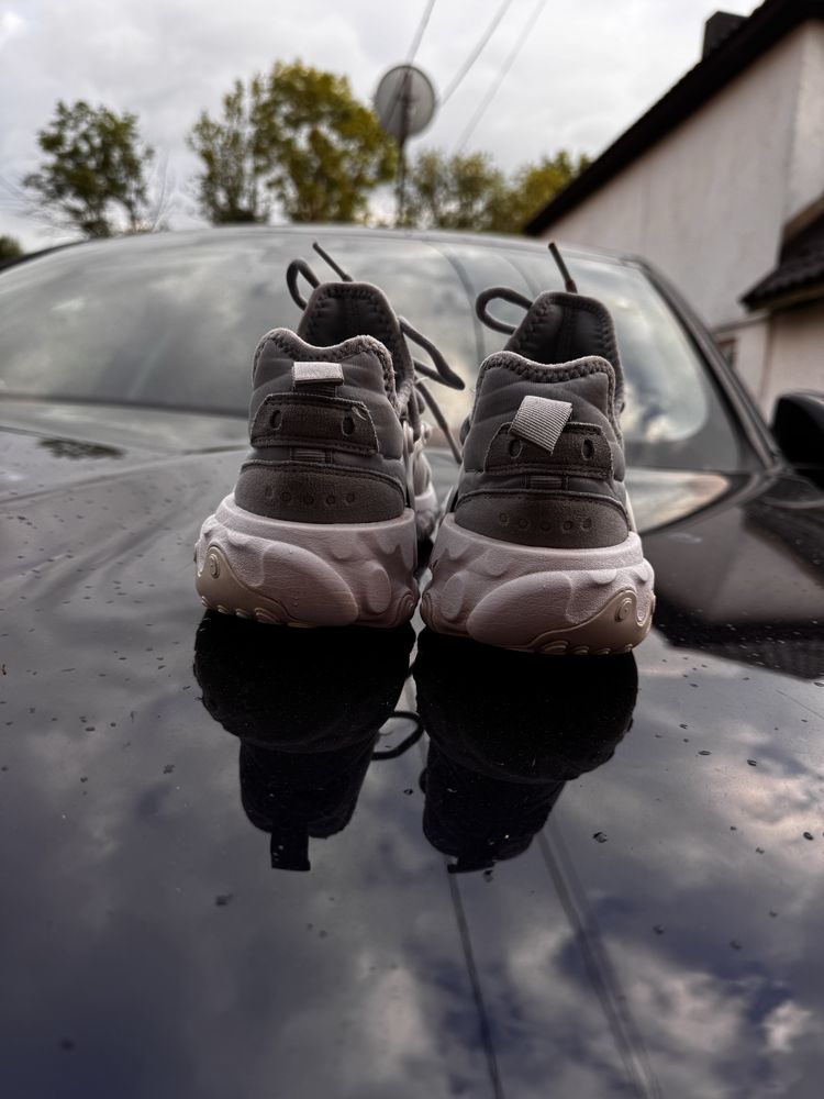 Nike React Presto кросівки унісекс сірого кольору