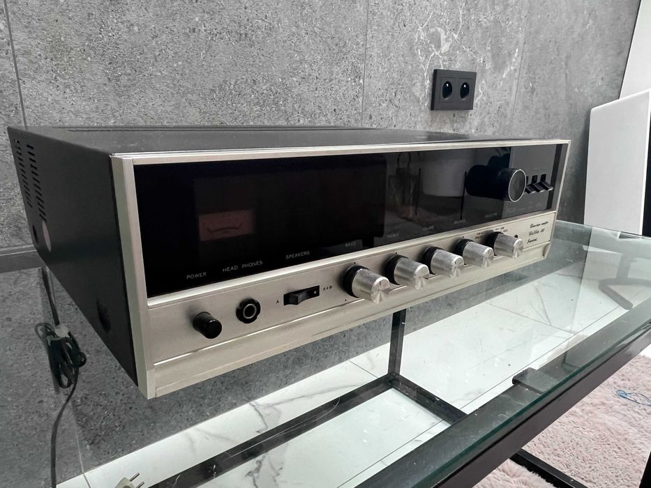 SANSUI Solid State 350/aluminium/SUPER POŁYSK/wszystko na piątkę/IGŁA
