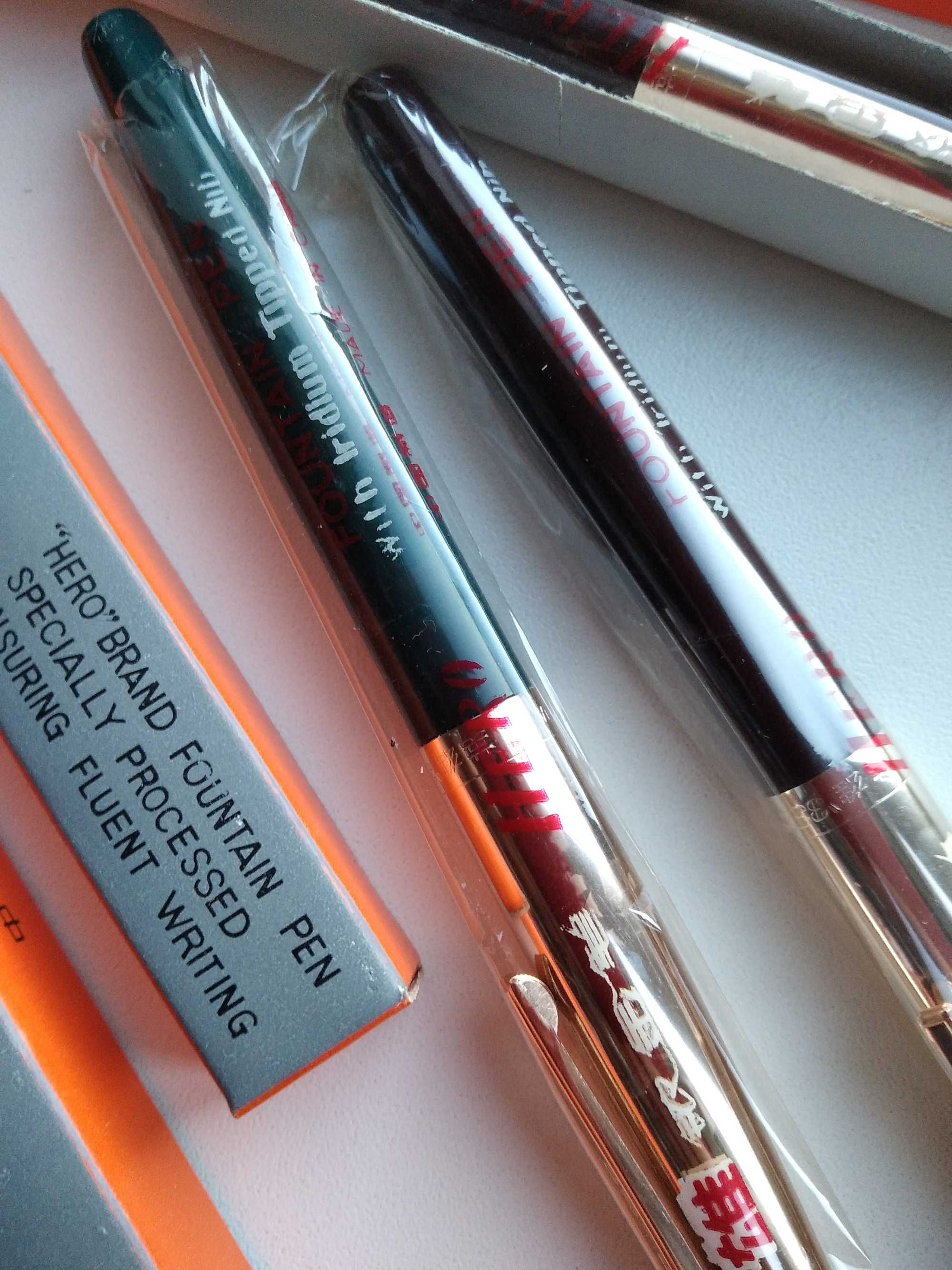 Классическая перьевая ручка HERO 332 (Китай) с иридиевым пером.