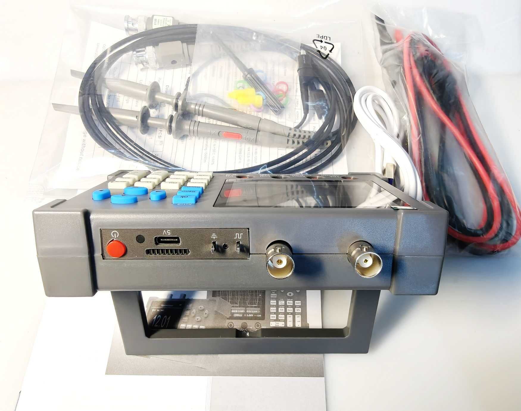 DSO3D12 Zeeweii 2х канальный осциллограф, генератор, мультиметр.
