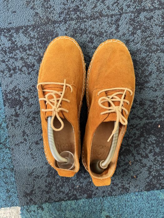 Замшеві кеди еспадрильї Bocage