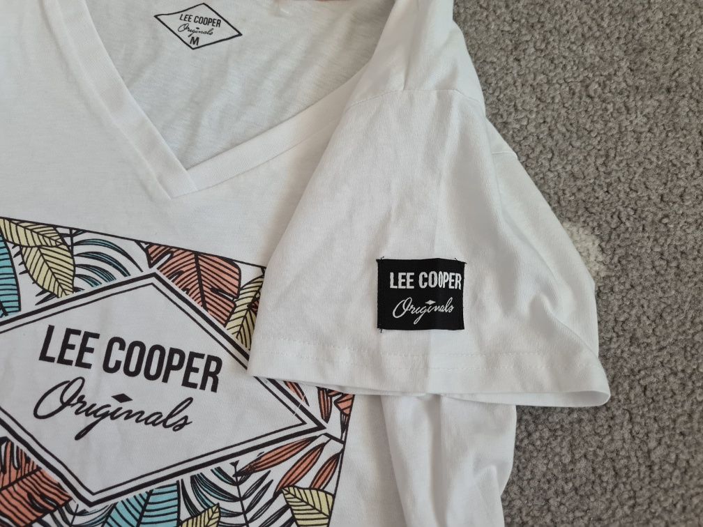 Nowy T-shirt koszulka krótki rękaw lato Lee Cooper