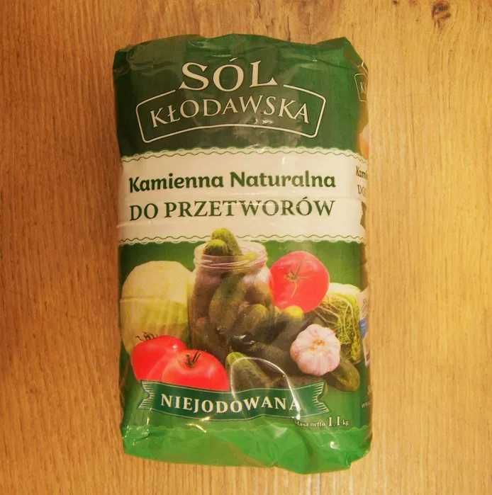 SÓL kamienna KŁODAWSKA niejodowana 10 x 1,1 kg
