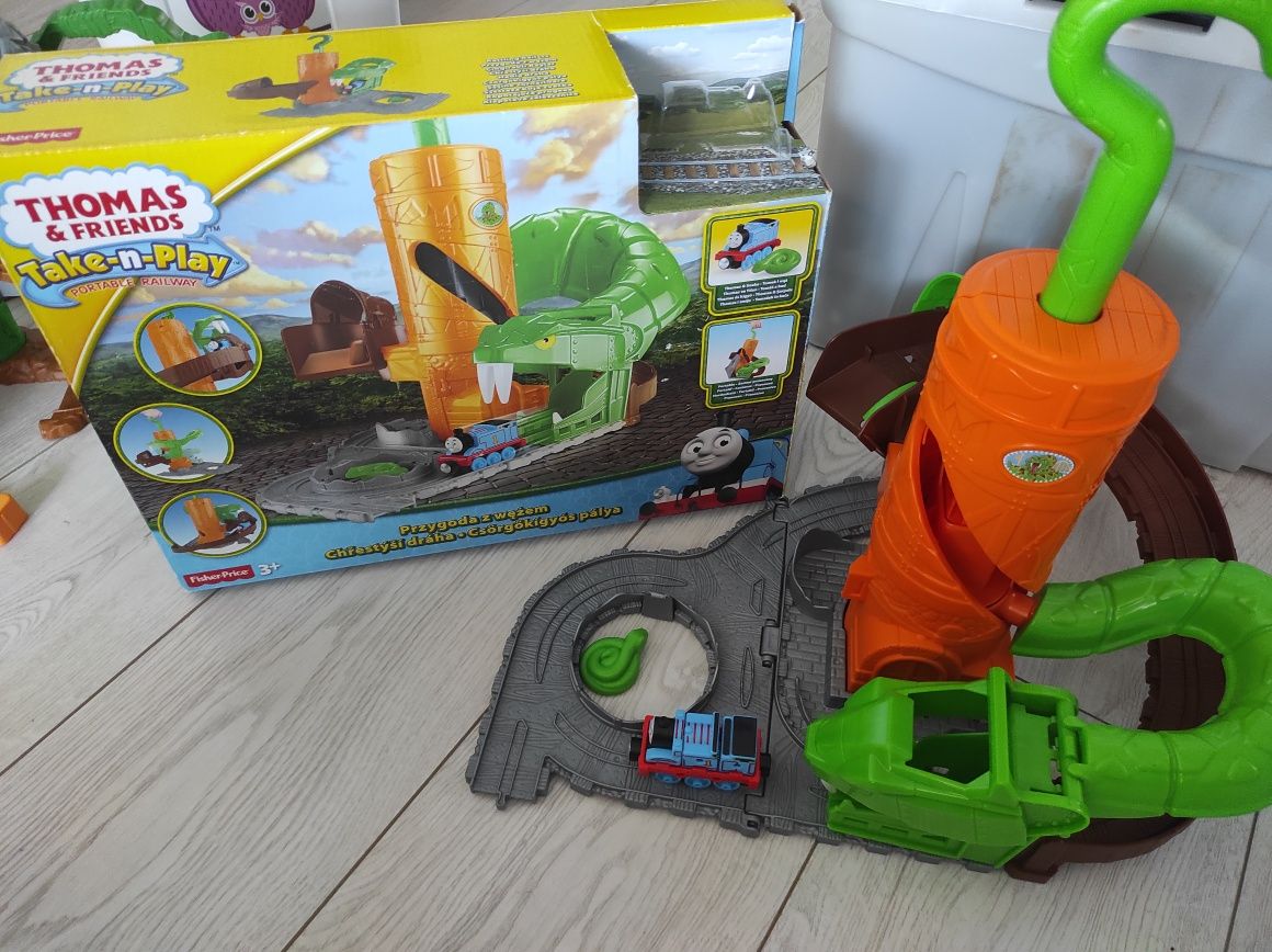 zestaw Tomek i przyjaciele take-n-play i adventures