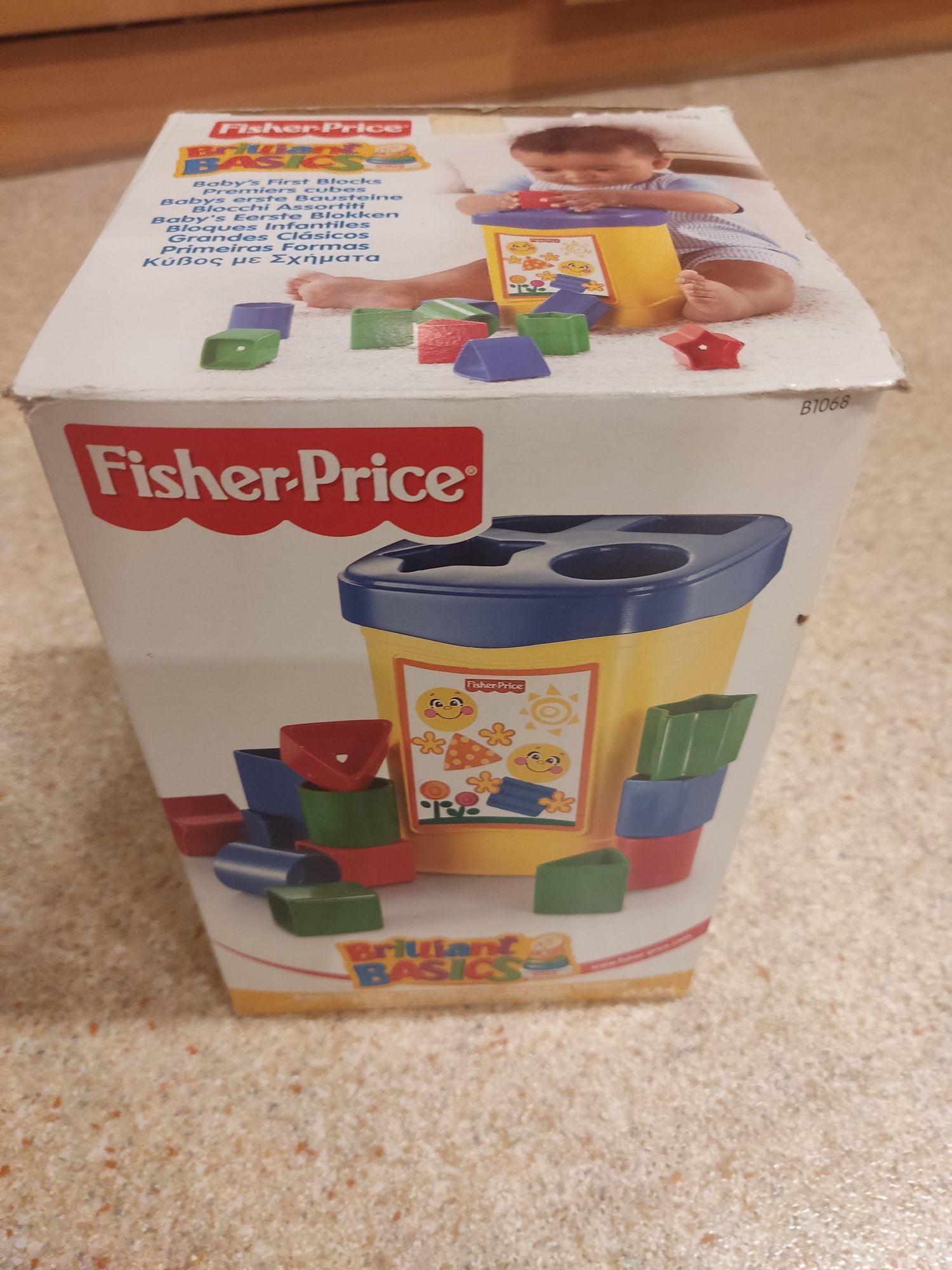 Fisher price sorter wiaderko klocki kształty – Brillant BASICS