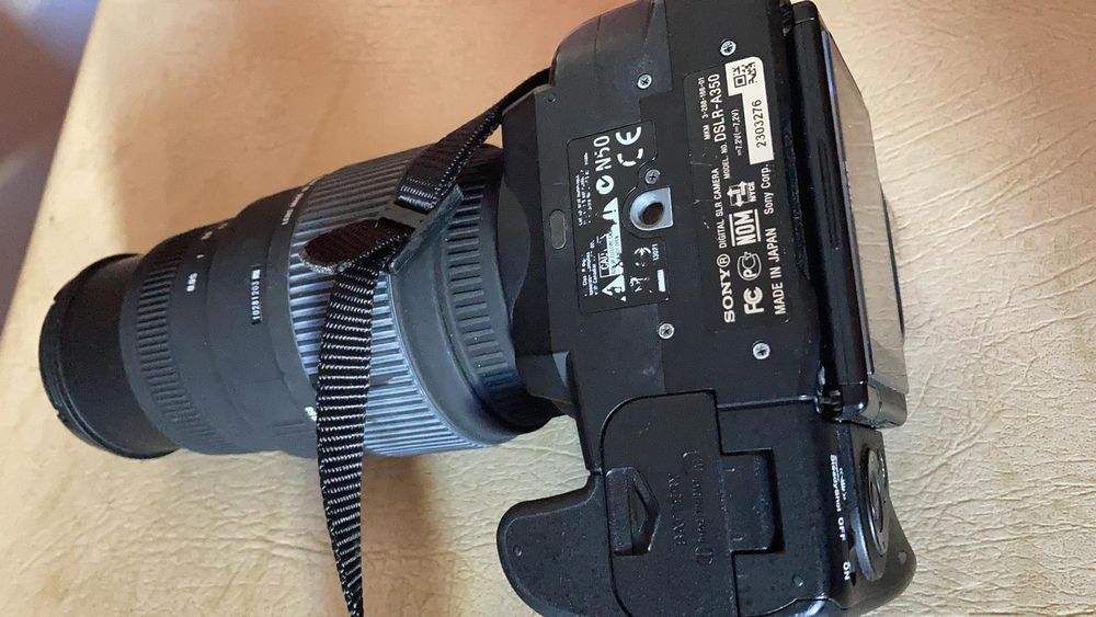 Sony AX350 + Lente Sigma DG 70/300 Macro