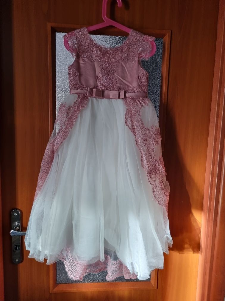 (2) Sukienka dla dziewczynki 110 wesele, impreza