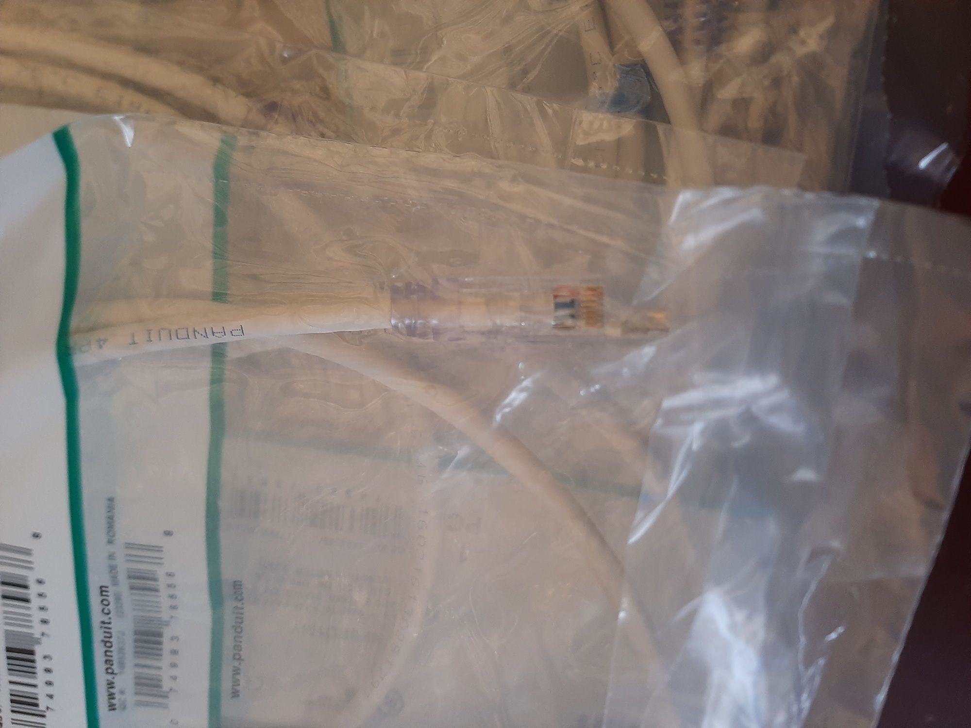 Cabo de rede Panduit  Netkey cat6 UTP PATCH COR novos D