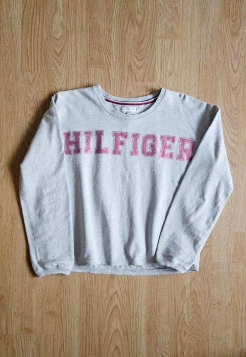 Bluza damska Tommy Hilfiger unikat oversize dresowa sportowa XS S M