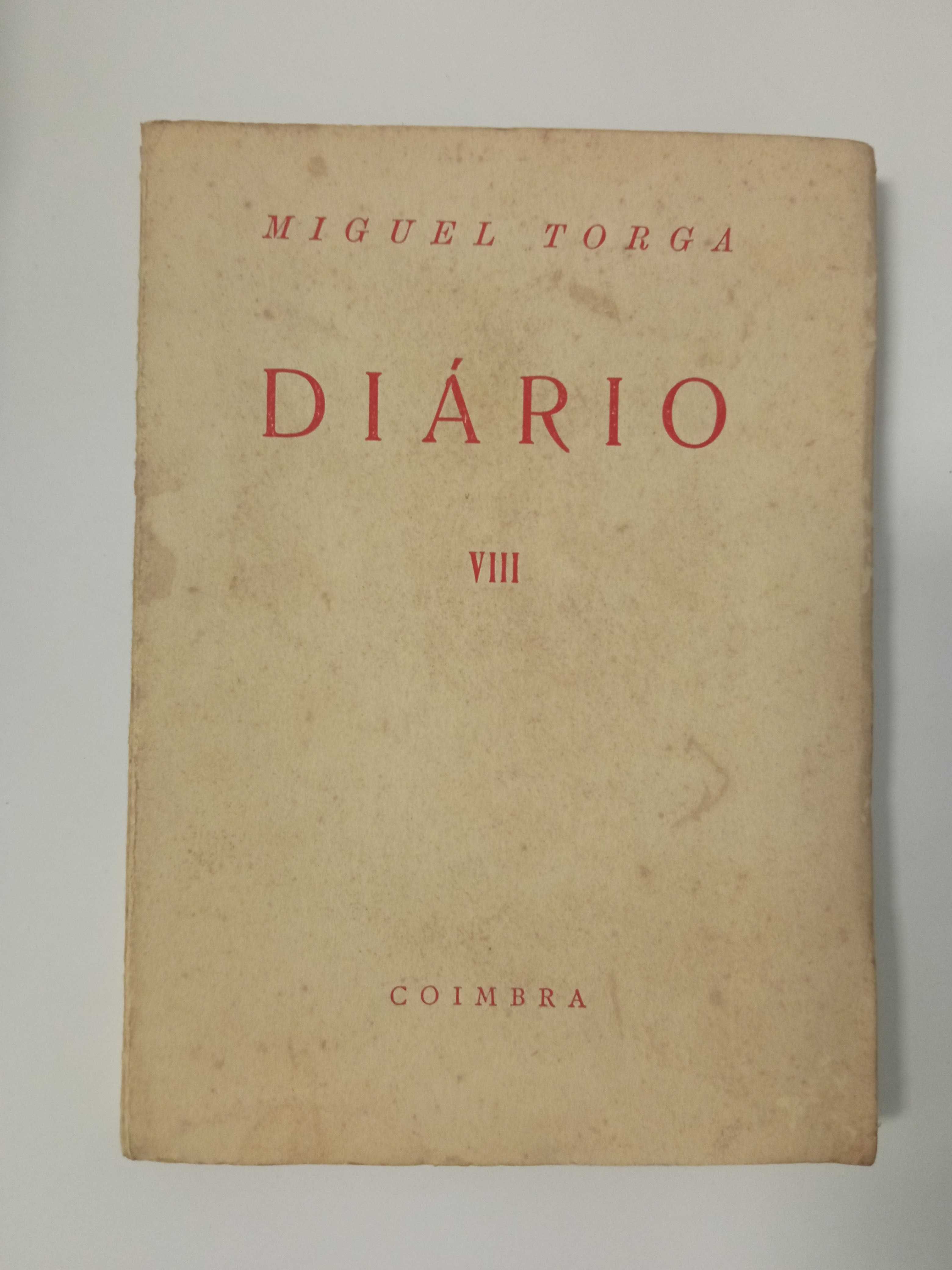 1a edição: Diário VIII, de Miguel Torga