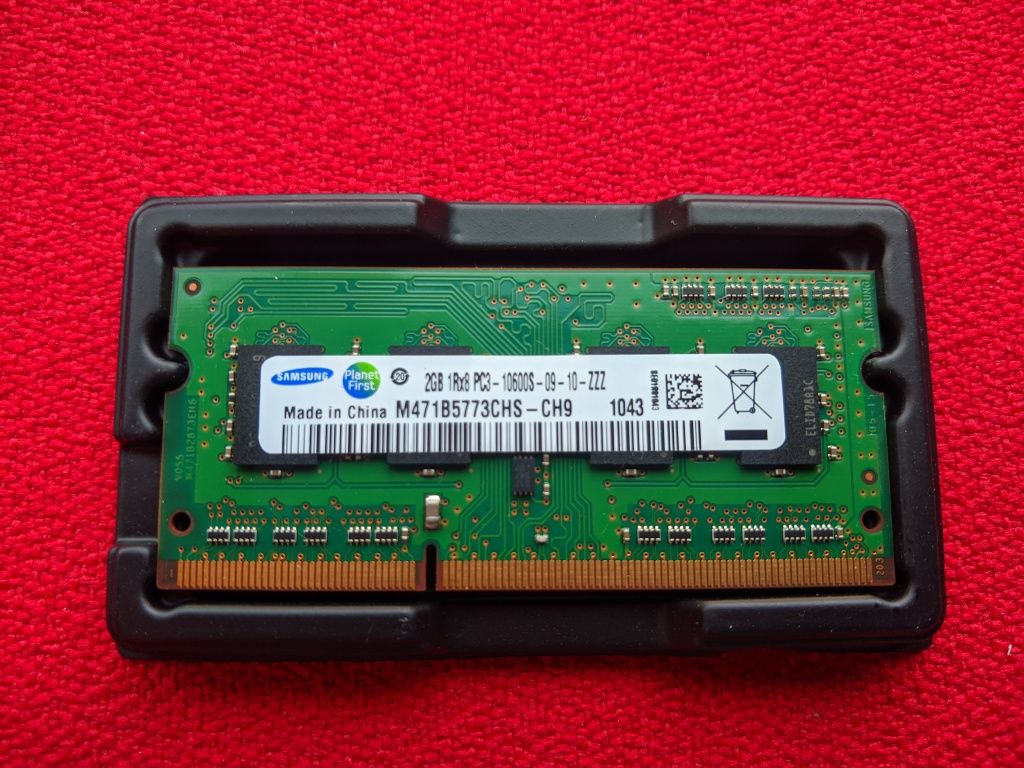 DDR3 SO-DIMM Samsung 4GB 2x2GB/1333MHz/CL9