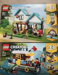 Lego Creator 3 in 1. pack2 31139 e 31093 Novos
