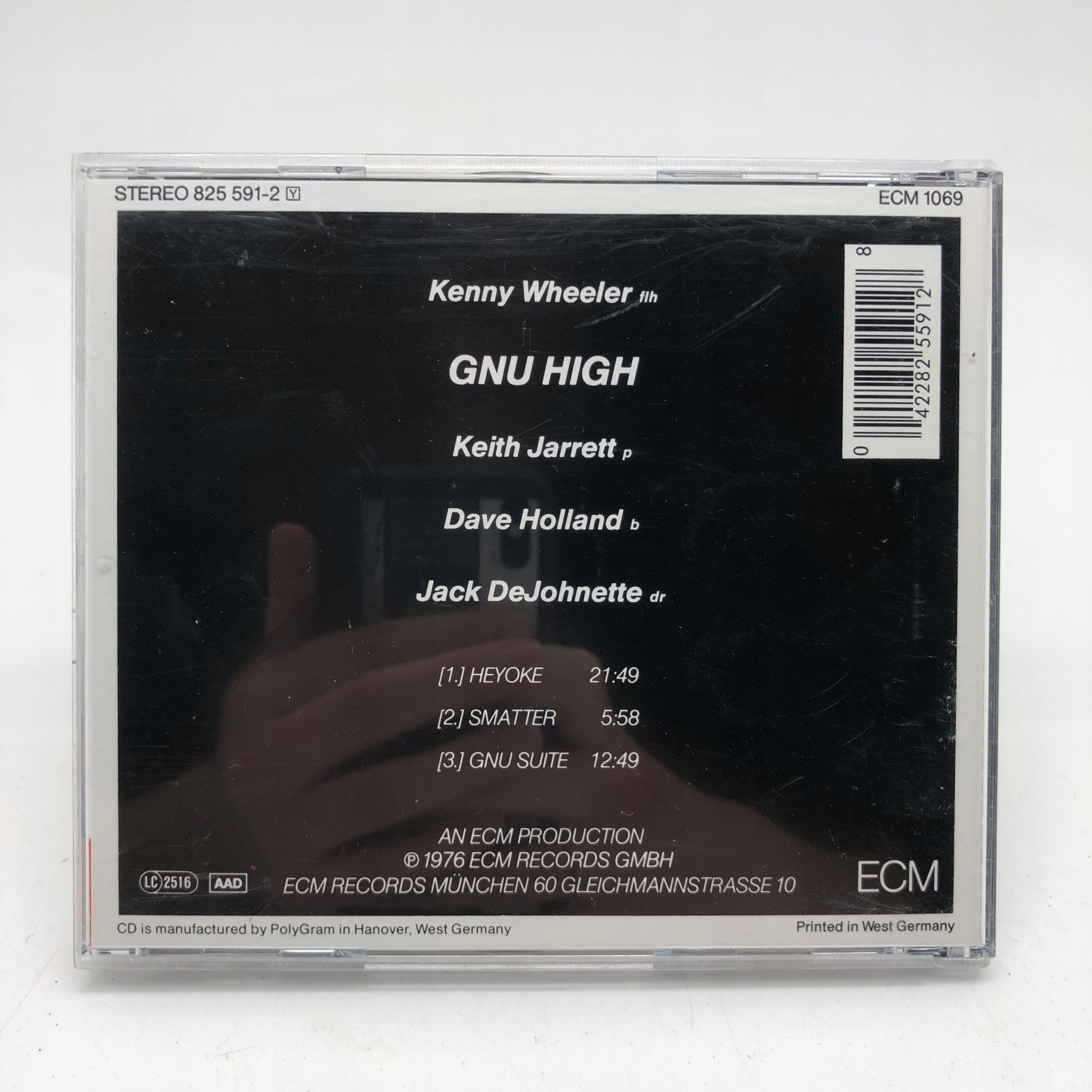 cd - kenny wheeler - gnu high 1976 jazz