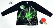 Nowa bluzka wilki 146/152 fluorescencyjna