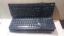 Клавіатури USB Logitech, Lenovo, Genius, Vinga, Rapoo, HP та інші, б/в