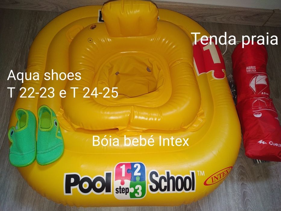 Tenda praia e aqua shoes t 22 a 25