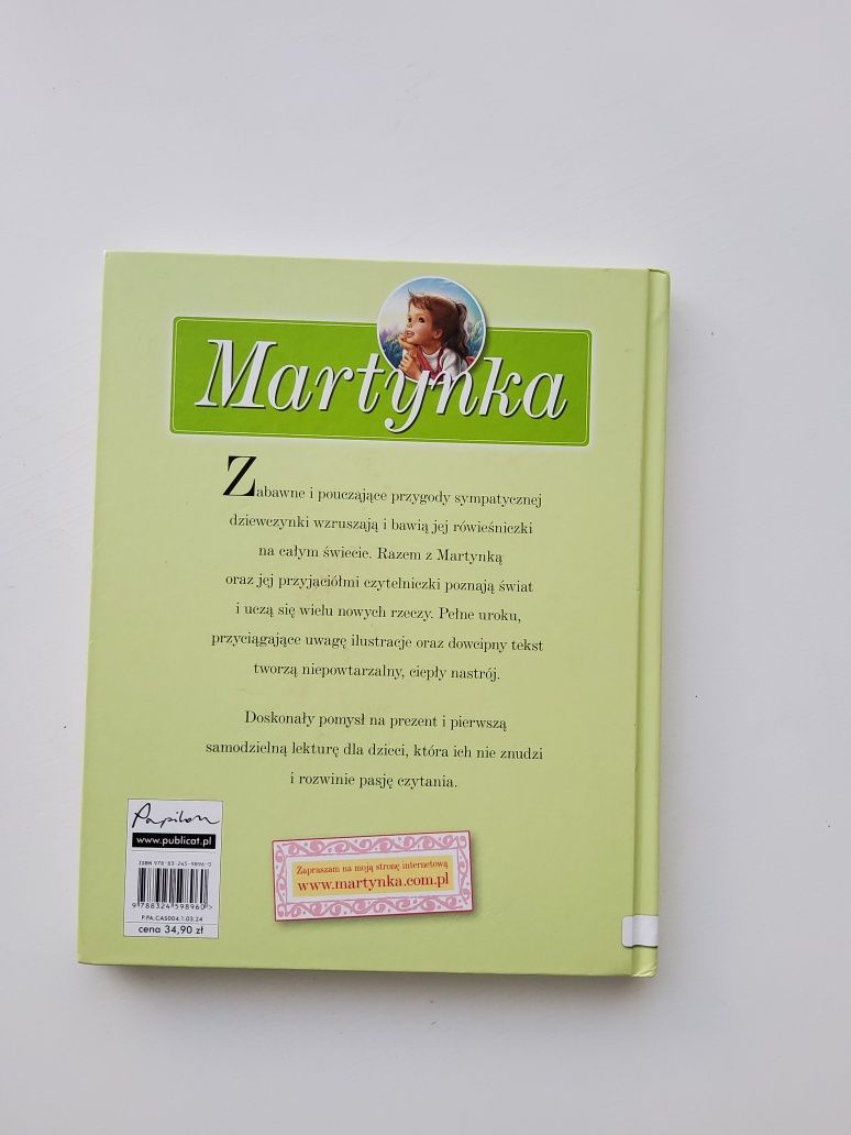 Książka dla dzieci Martynka, Najlepszego przygody