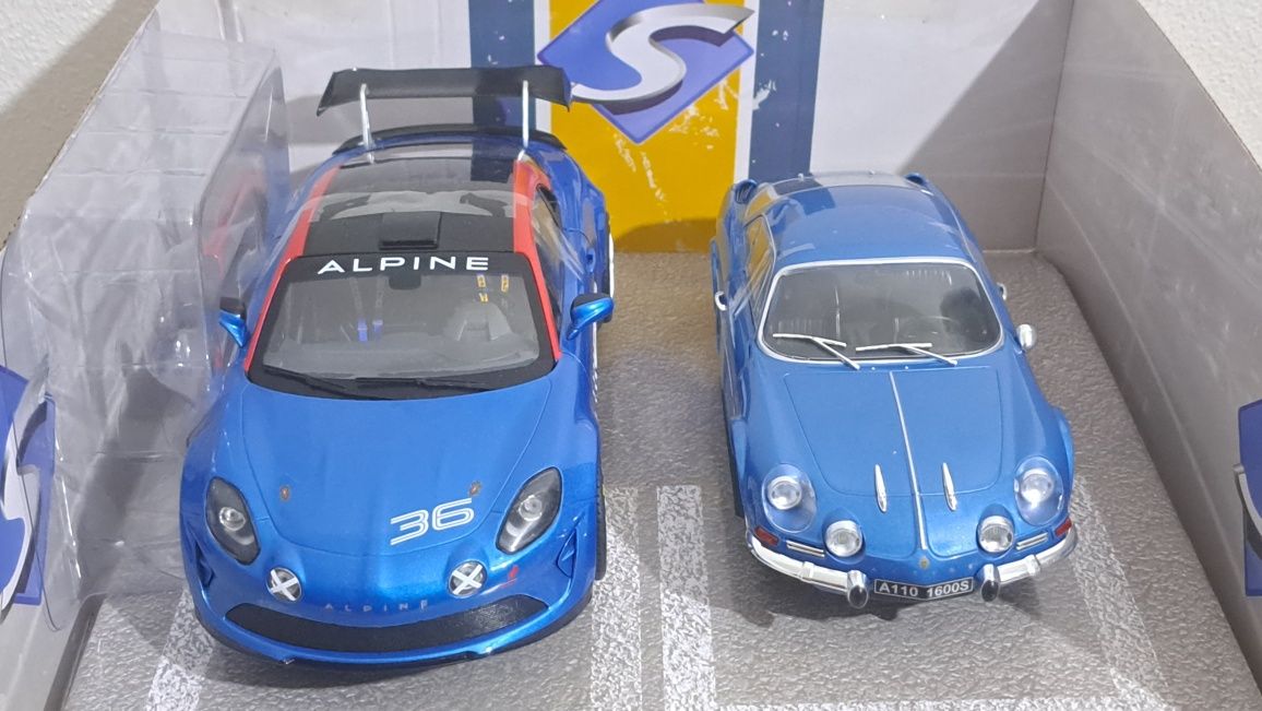 Pack 2 Miniaturas Alpine 1:18