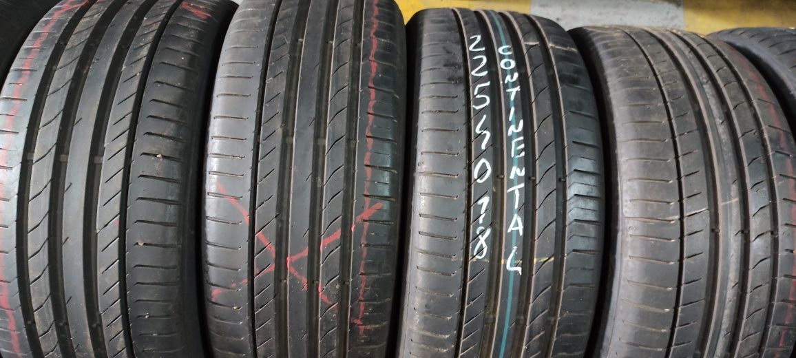 Pneus 225/40/18 semi novos