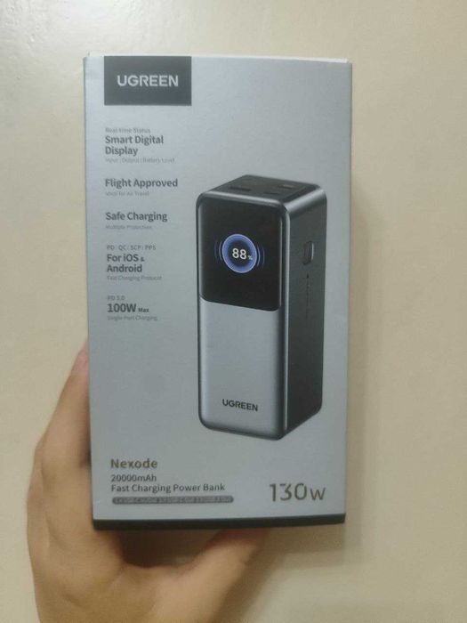 Павербанк UGREEN Nexode 130 Вт 20000 мАч Power Bank