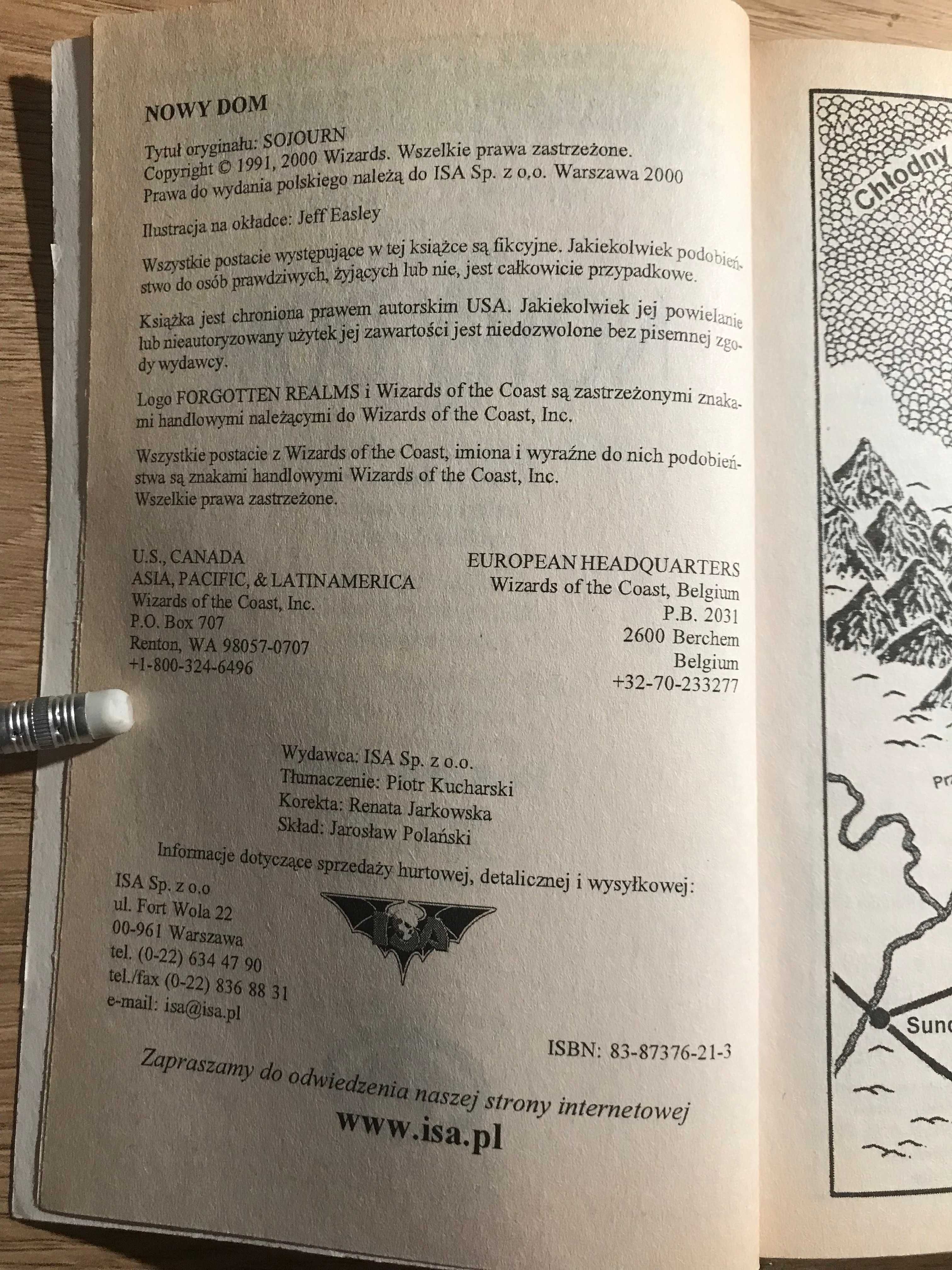 Nowy dom R. A. Salvatore Trylogia mrocznego elfa Księga III