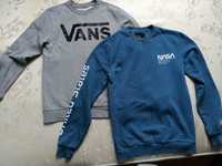 Dwie bluzy Vans i Nasa rozmiar S,M oryginalne