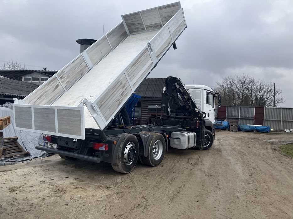 Послуги крана маніпулятора-самоскида