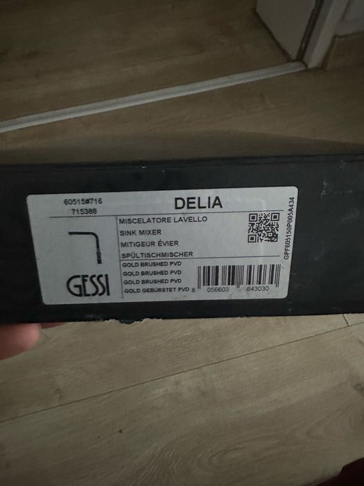 Bateria kuchenna Gessi