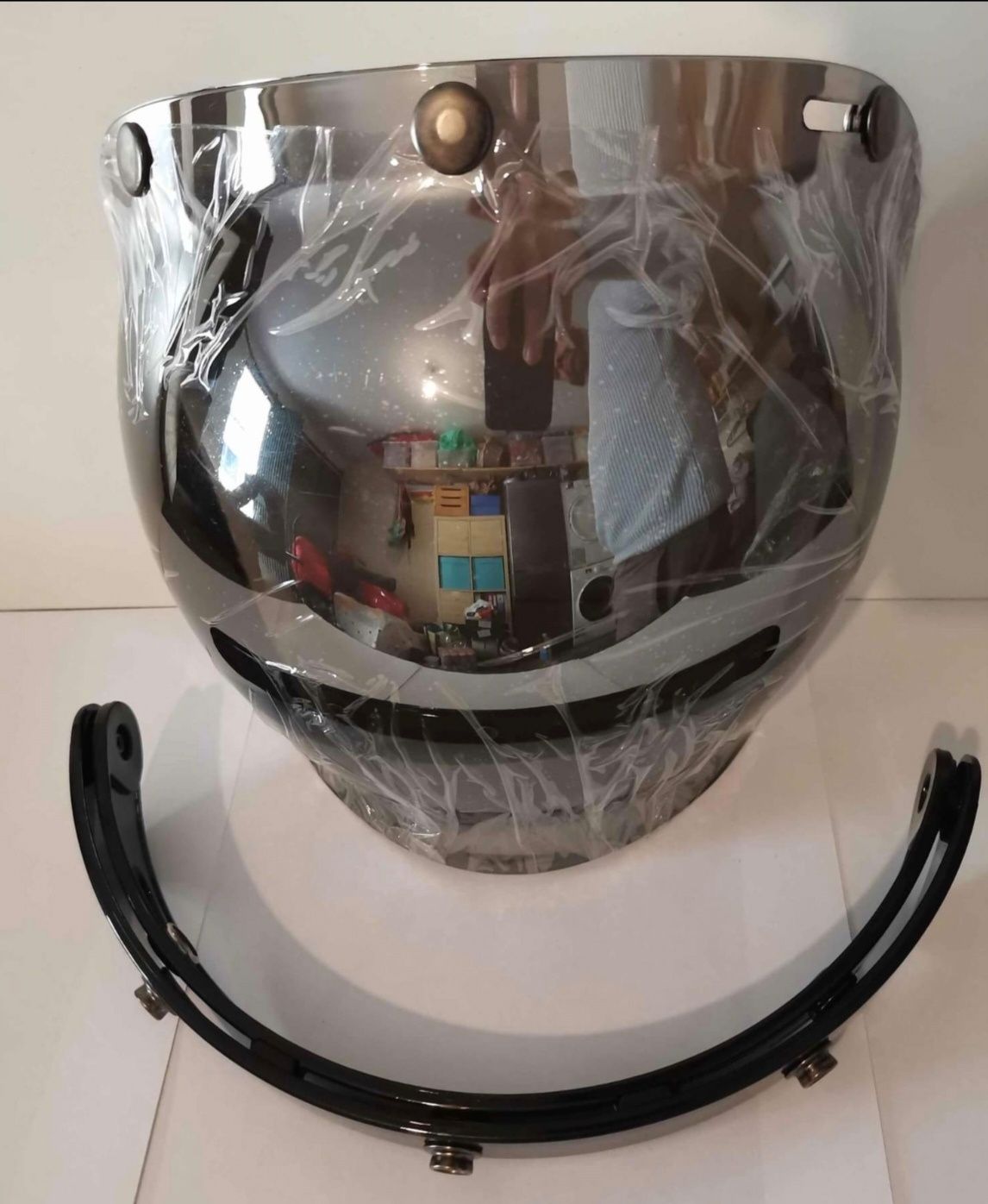 Viseira bolha nova para capacete