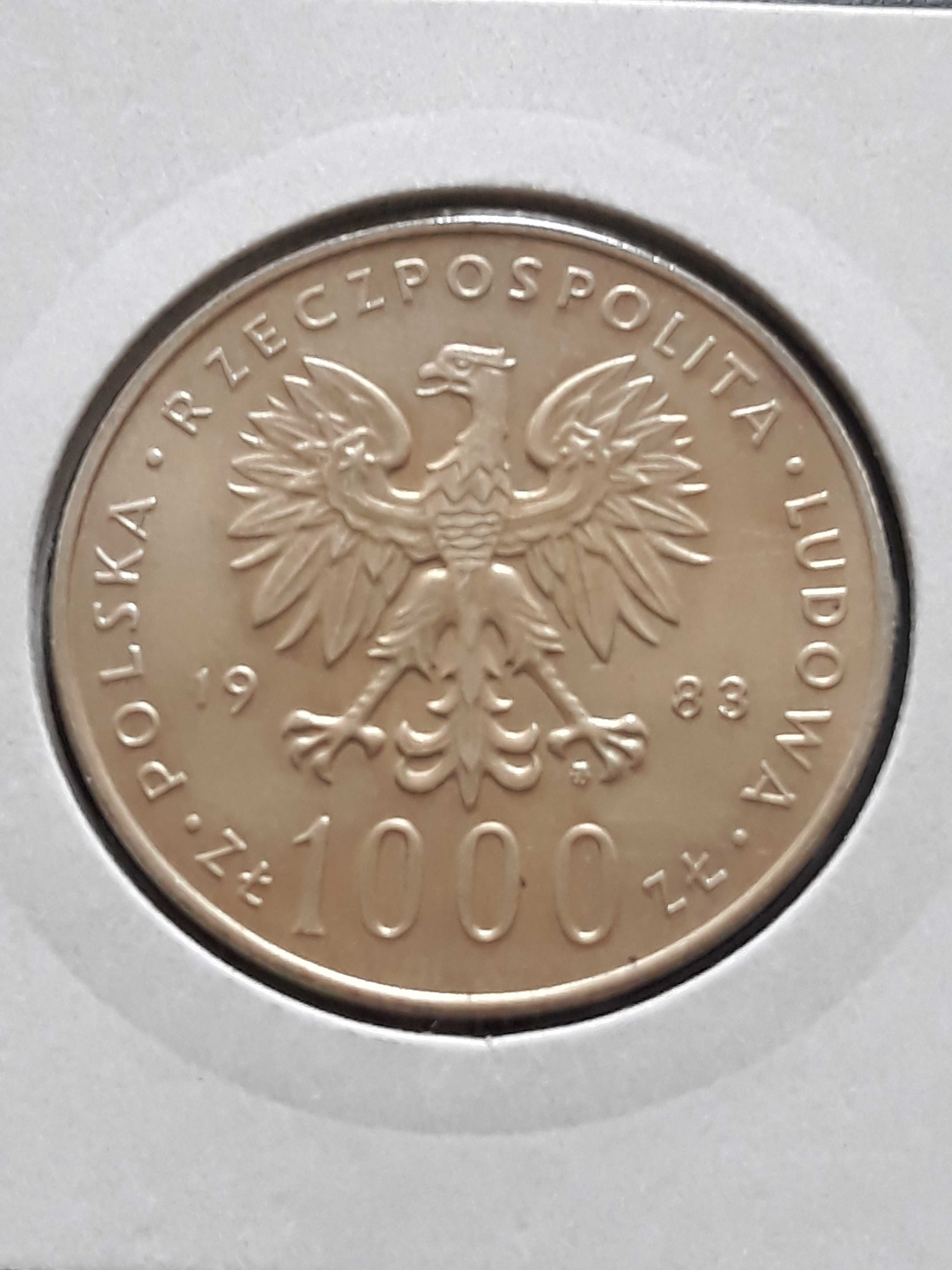 1000 zł Papież Jan Paweł II -1983 r. - nr.10-mennicze