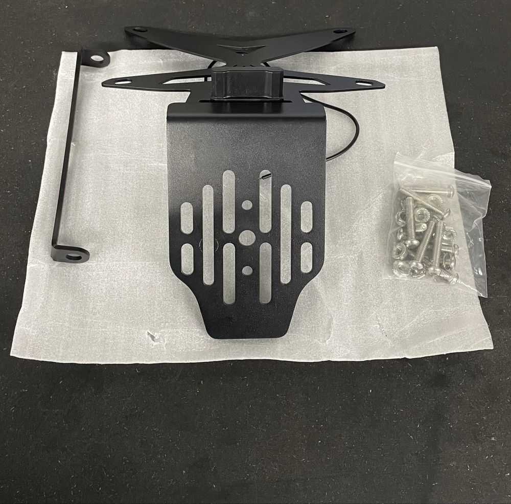 Suporte Matricula dobravel Kawasaki