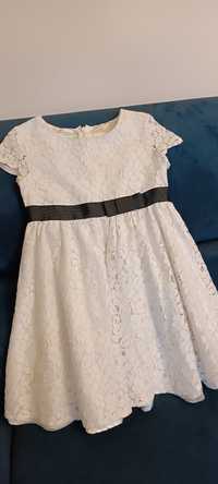 Sukienka dziewczęca koronkowa rozmiar 116