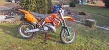 ktm exc 250 sx 300 kartery skrzynia zaplon wal kosz cylinder stator